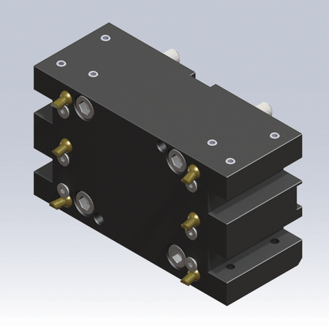 MNL12-OD75X-MSD. Lyndex Mori StaticOD3/4"SQR X-Axis STRT<Radial>MainSubDual 2+2ExtCoolant