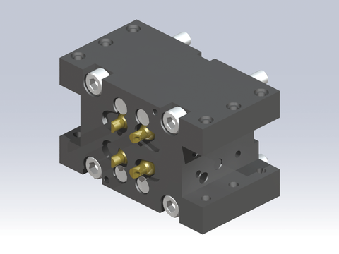 MNZ20-OD75X-MS. Lyndex Mori StaticOD3/4"SQ X-Axis STRT<Radial>MainSub 1+1 ExtClnt T00250