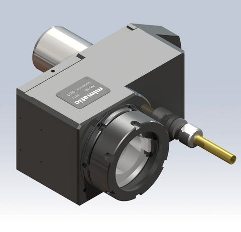 MZQT5-CT40X-OFF. Lyndex Mazak Live CAT40 X-Axis STRT Vertical Offset ExtCoolant