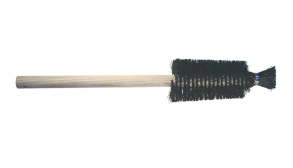 3" Hand Bottle Brush - Nylon Fill, Wood Handle